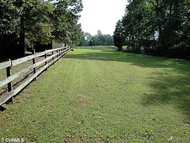 1010 Milby Town Road Shacklefords, VA 23156 - Photo 3 of 24 a view of a yard with an outdoor space