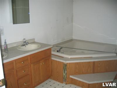 466 English Road Bath, PA 18014 - Photo 8 of 8 a bathroom with a sink and a mirror