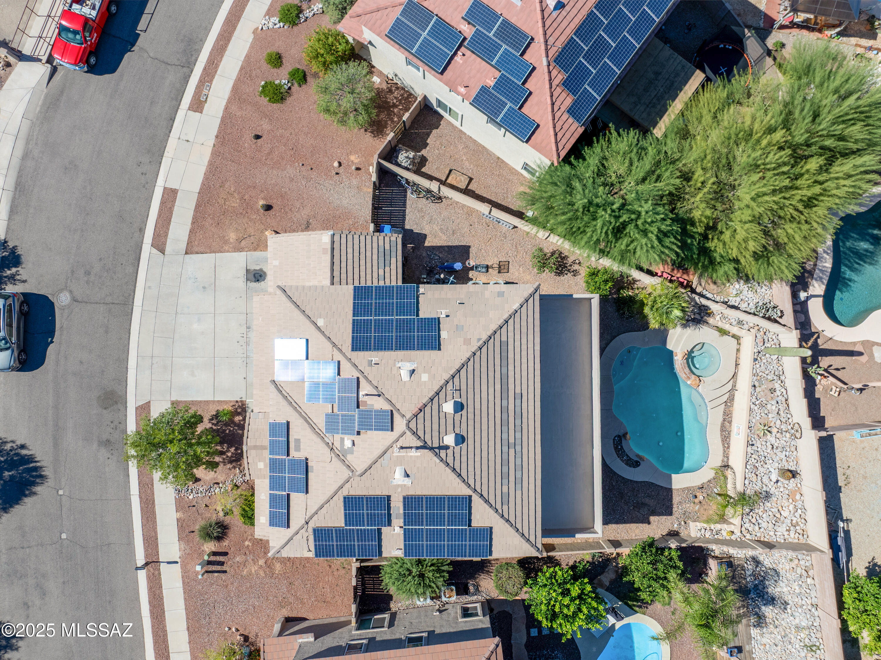 3551 East Mecate Road Tucson, AZ 85739 - Photo 47 of 49 Drone