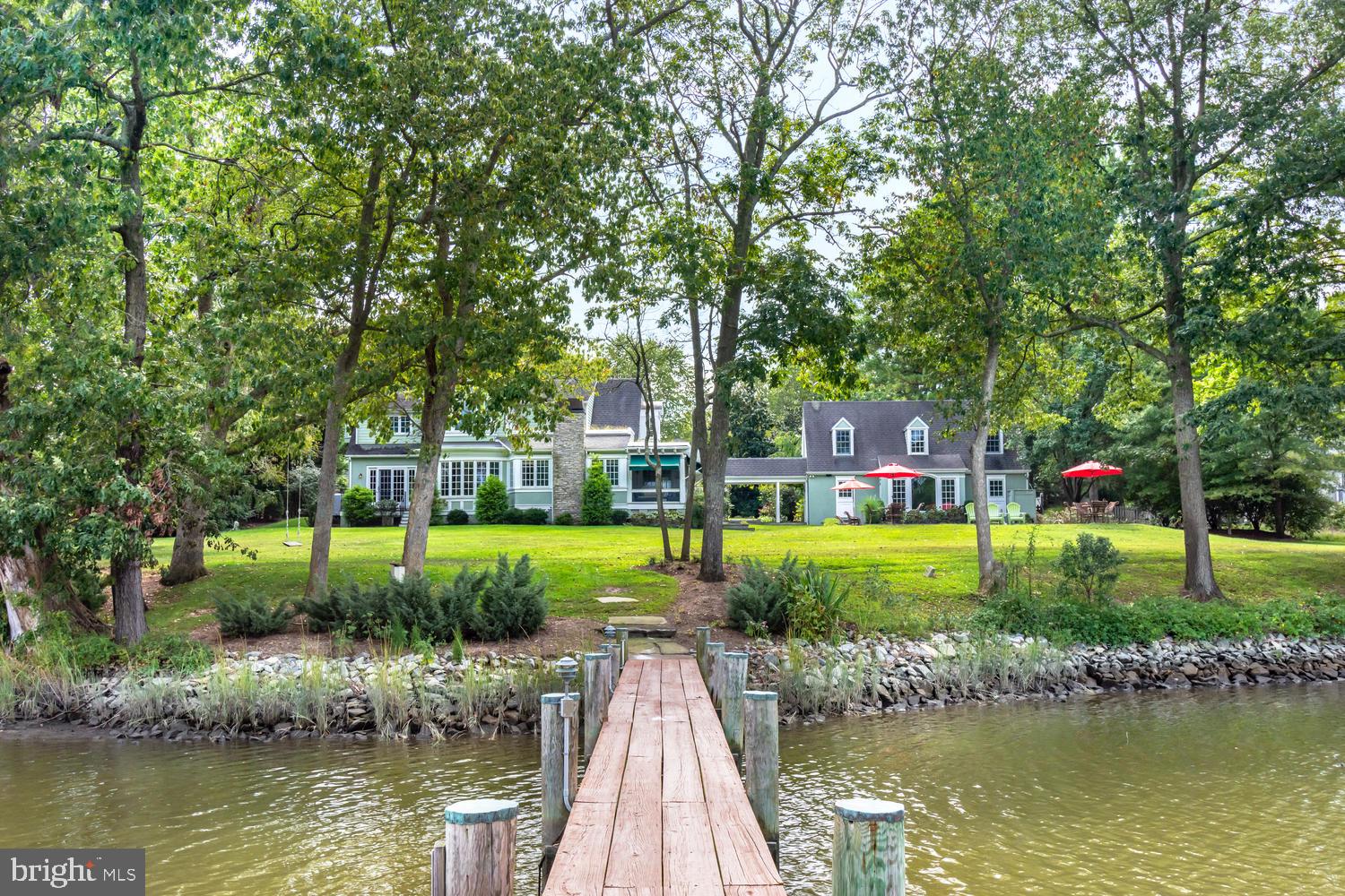 28692 Edgemere Road Easton, MD 21601 - Photo 2 of 80 Rear view from pier