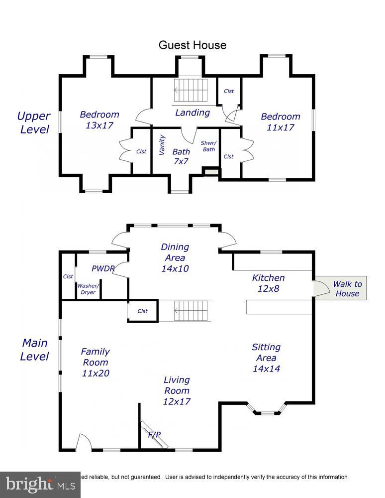 28692 Edgemere Road Easton, MD 21601 - Photo 78 of 80 Guest house floor plan