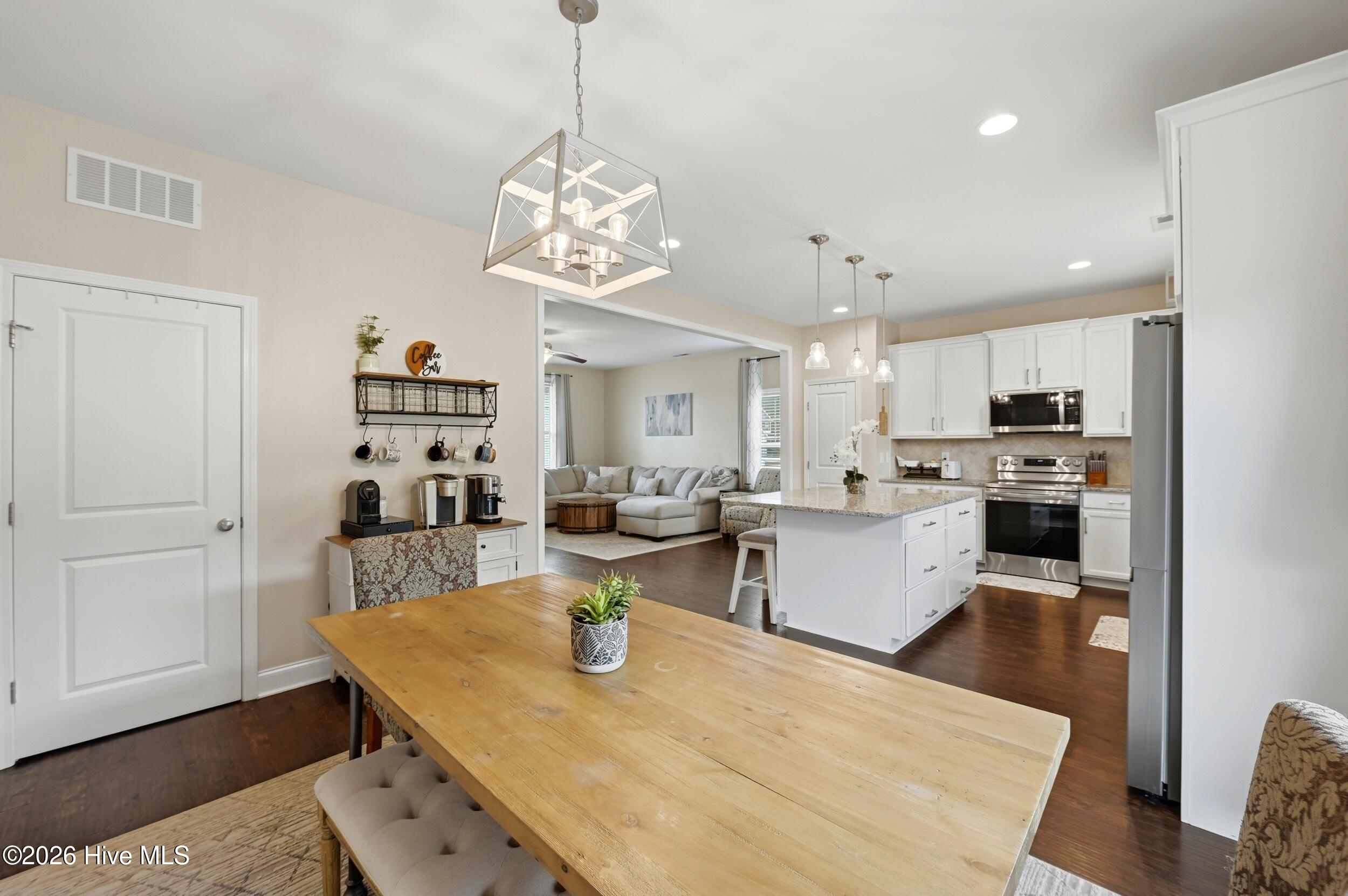 105 Gillcrest Lane Hubert, NC 28539 - Photo 12 of 33 kitchen view from dining