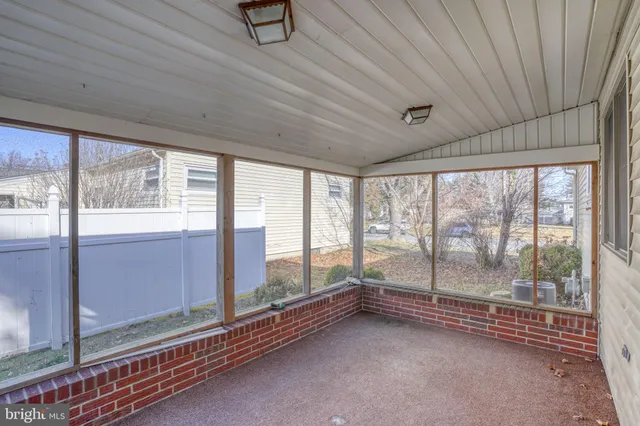 a view of room with window