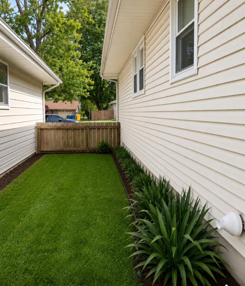 118 Minter Drive Griffith, IN 46319 - Photo 20 of 22 a view of a backyard with a garden