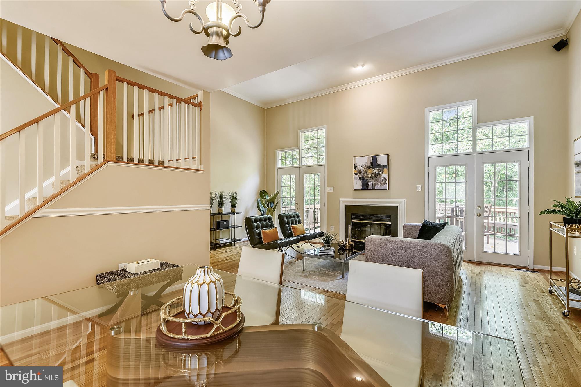 1203 Weatherstone Court Reston, VA 20194 - Photo 12 of 63 Easy flow between LR & DR for great entertaining