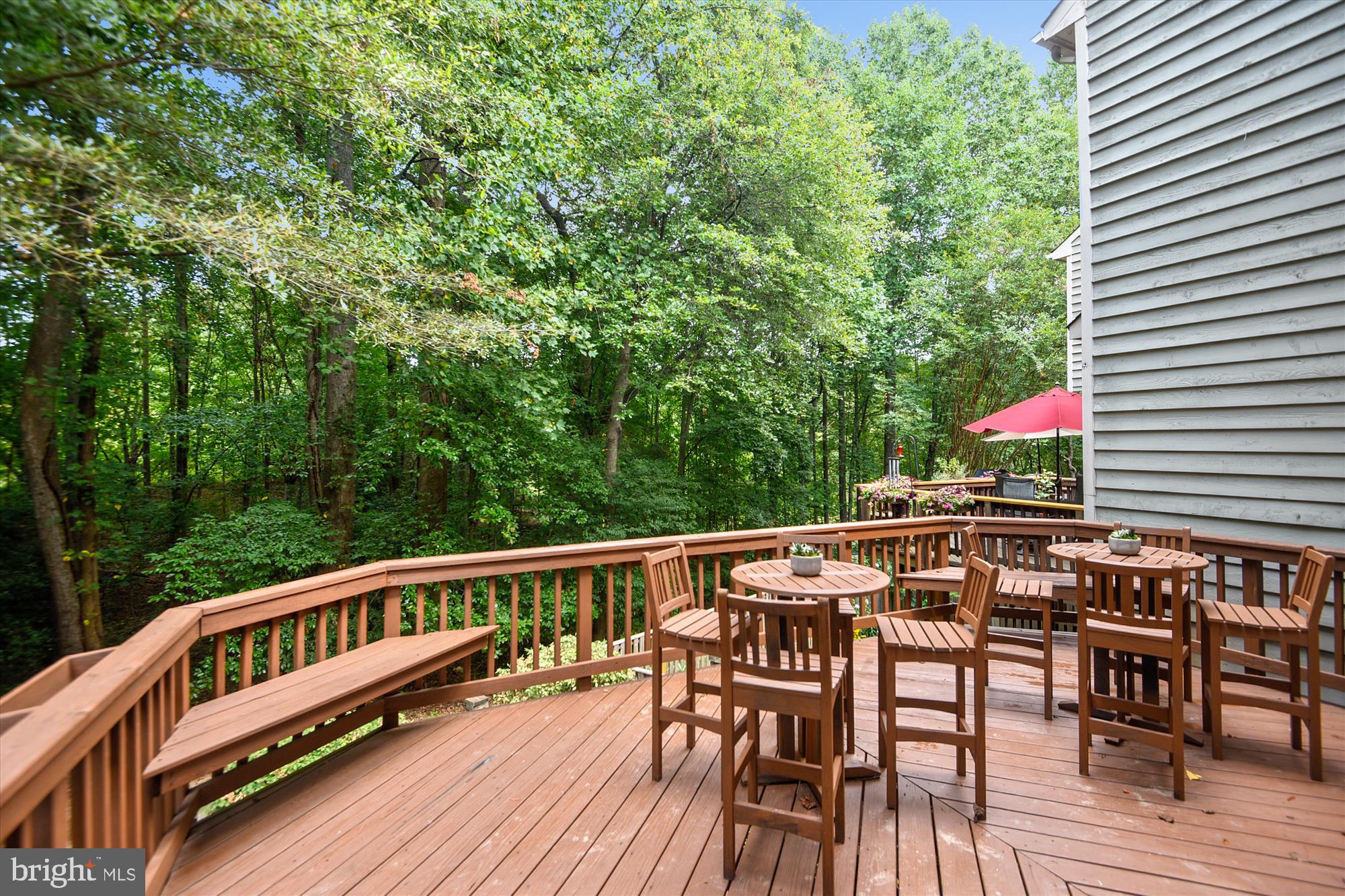 1203 Weatherstone Court Reston, VA 20194 - Photo 18 of 63 Main level deck with great seasonal views of lake