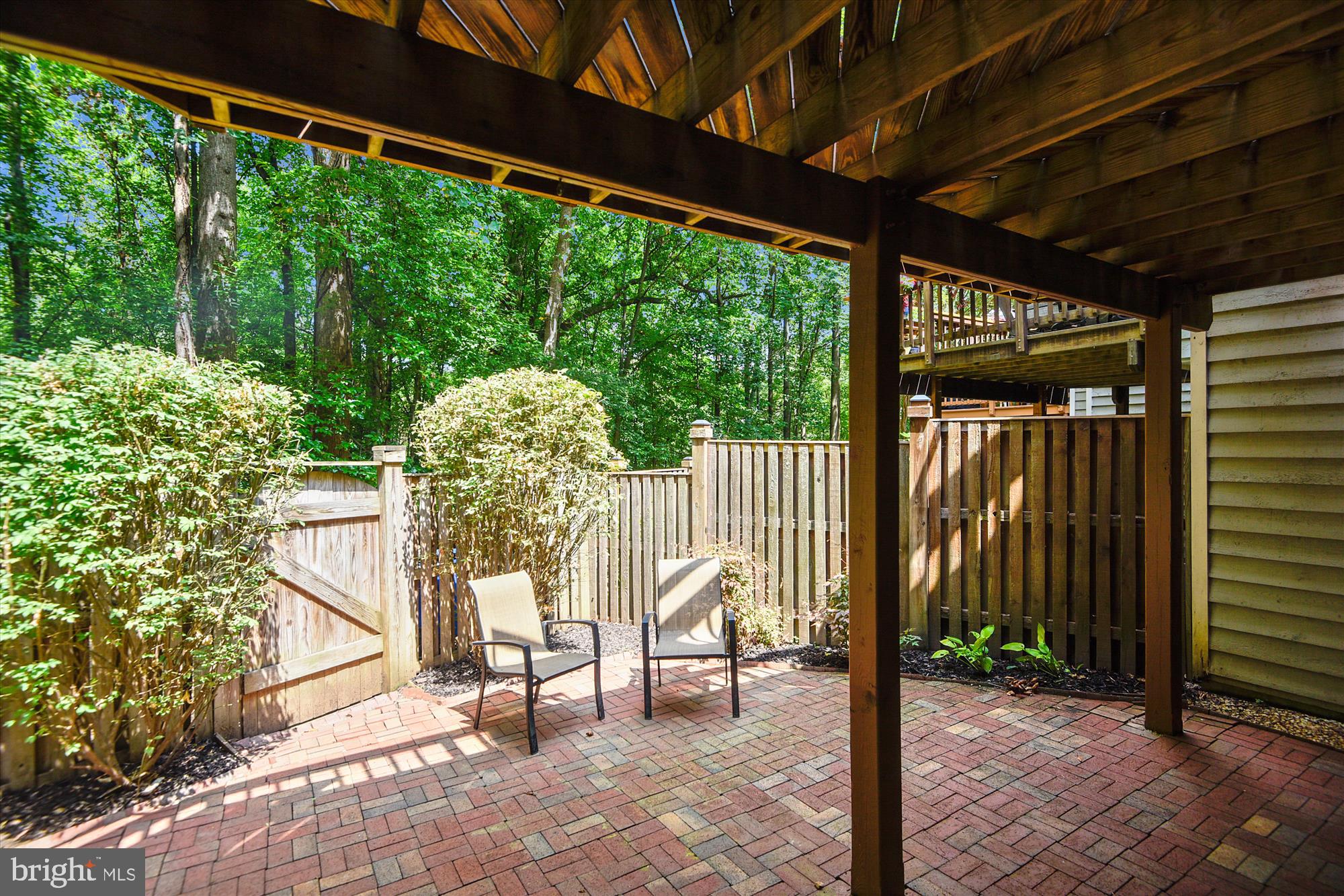 1203 Weatherstone Court Reston, VA 20194 - Photo 48 of 63 Fully fenced-in backyard with rear gate