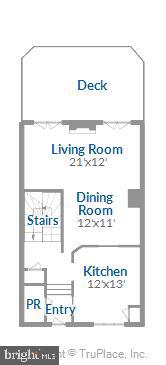 1203 Weatherstone Court Reston, VA 20194 - Photo 60 of 63 Main Level Floor Plan