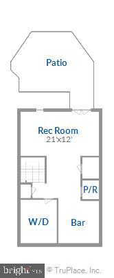 1203 Weatherstone Court Reston, VA 20194 - Photo 63 of 63 Lower Level Floor Plan
