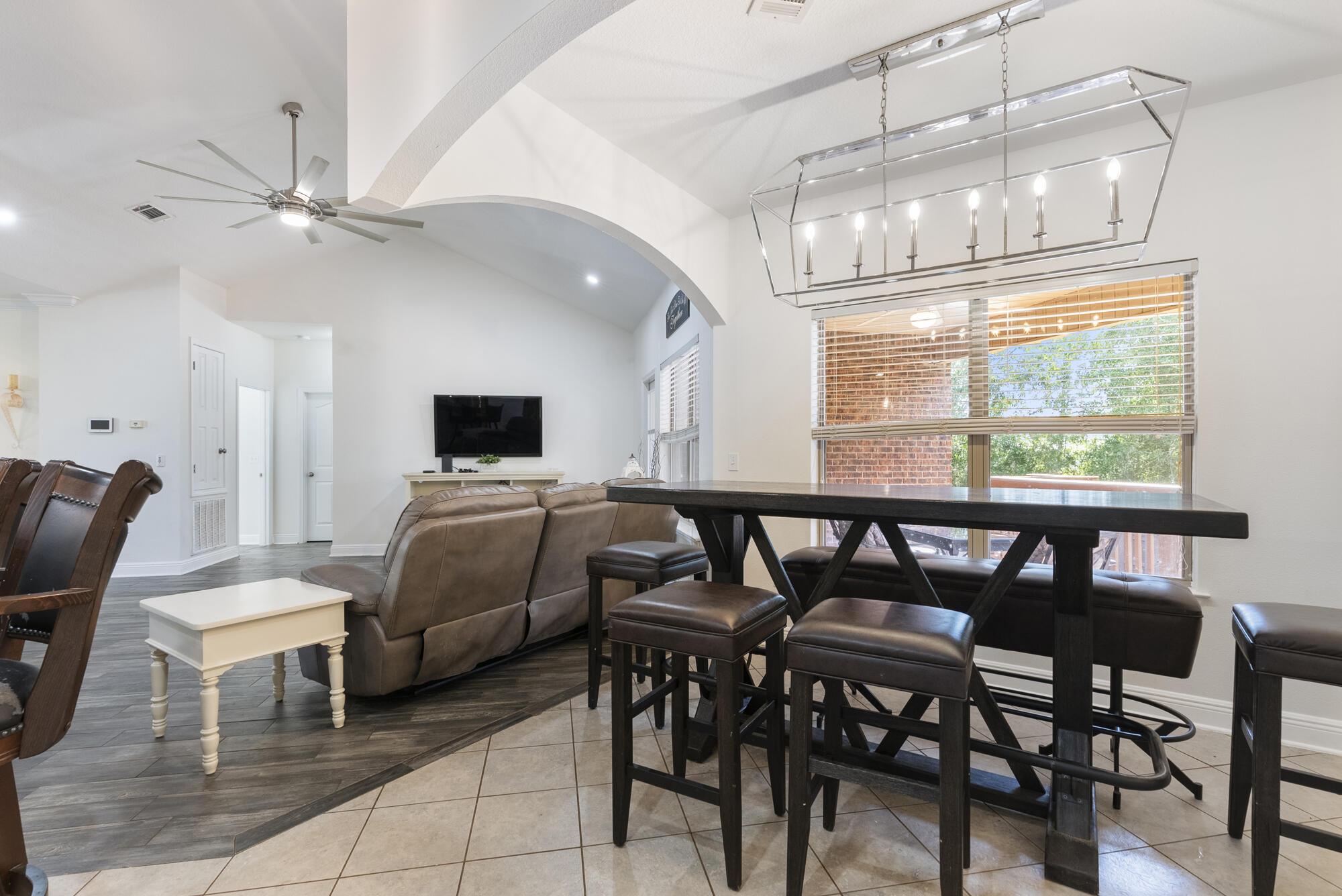 517 Pheasant Trail Crestview, FL 32536 - Photo 13 of 64 a view of a dining room with furniture window and outside view
