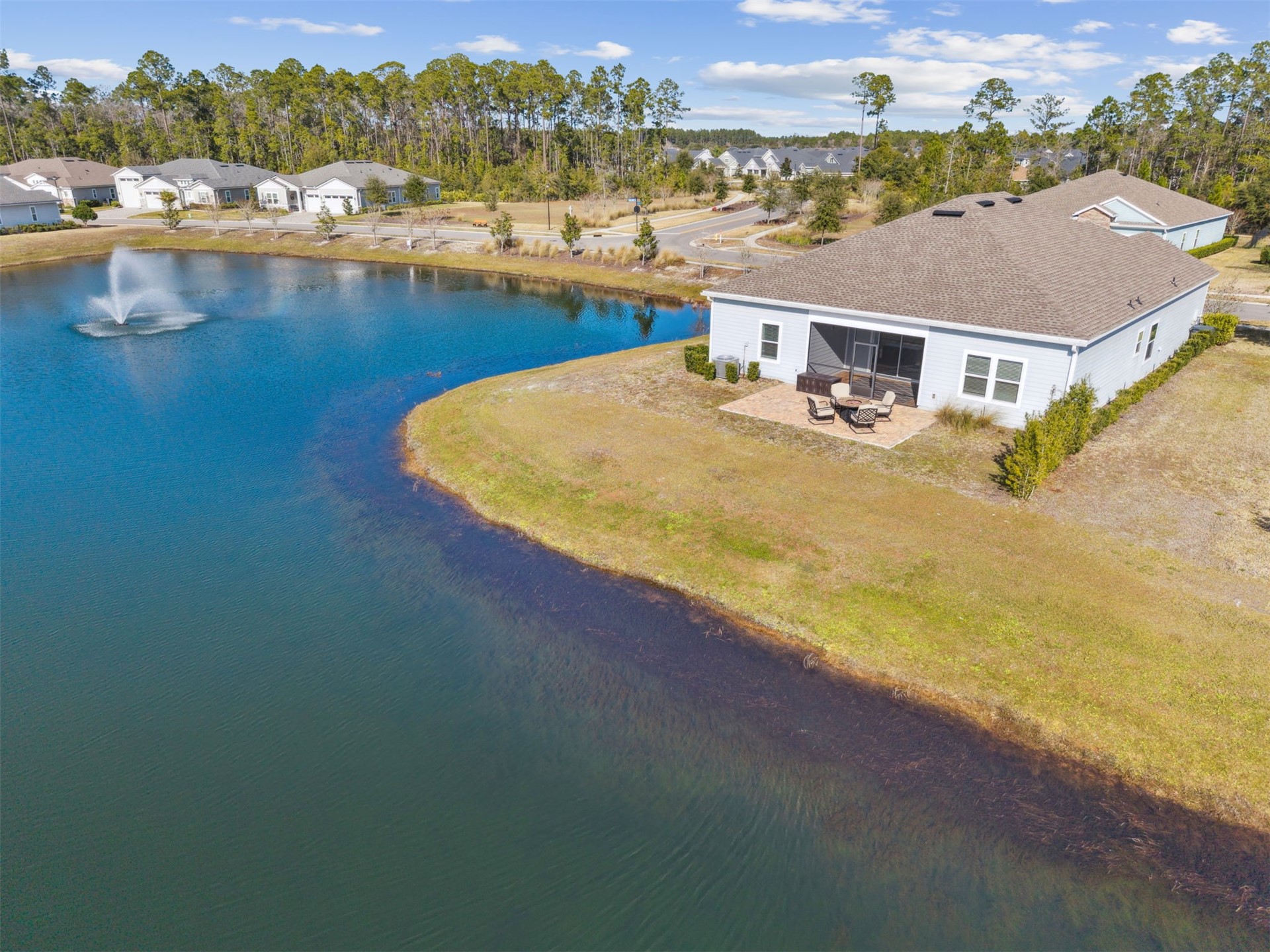 85237 Fall River Parkway Fernandina Beach, FL 32034 - Photo 58 of 88 a view of a lake with a mountain
