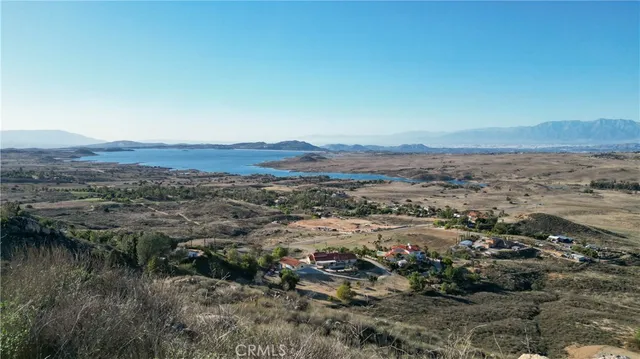 a view of city and mountain