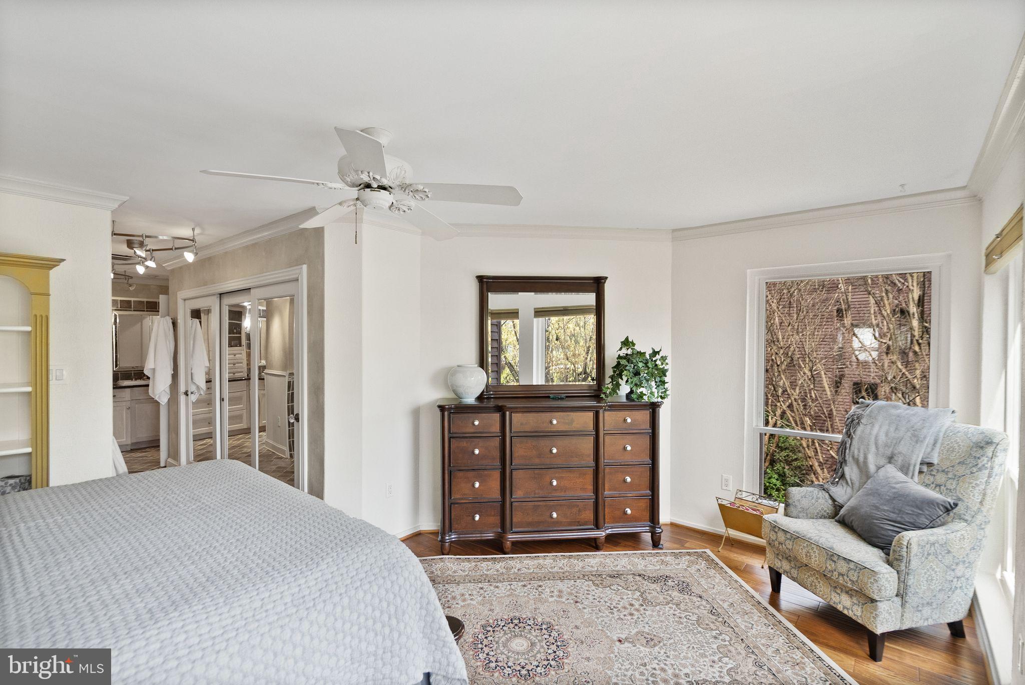 2013 Turtle Pond Drive Reston, VA 20191 - Photo 32 of 62 a bedroom with a bed window and couch