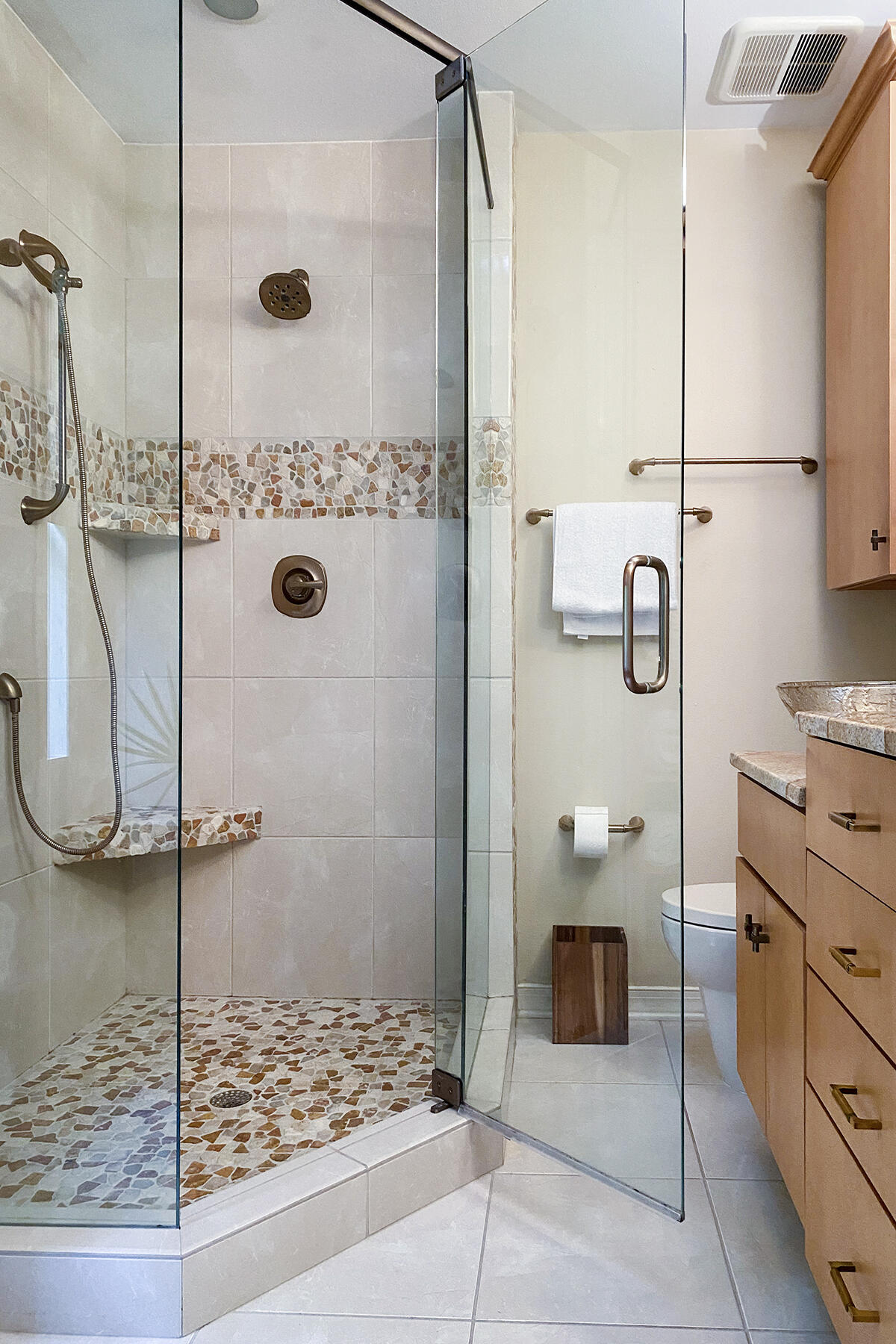 140 East Wild Blueberry Way Santa Rosa Beach, FL 32459 - Photo 23 of 48 a bathroom with a shower