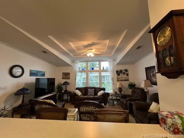 a view of a walk in closet