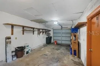 a view of walk in closet with window