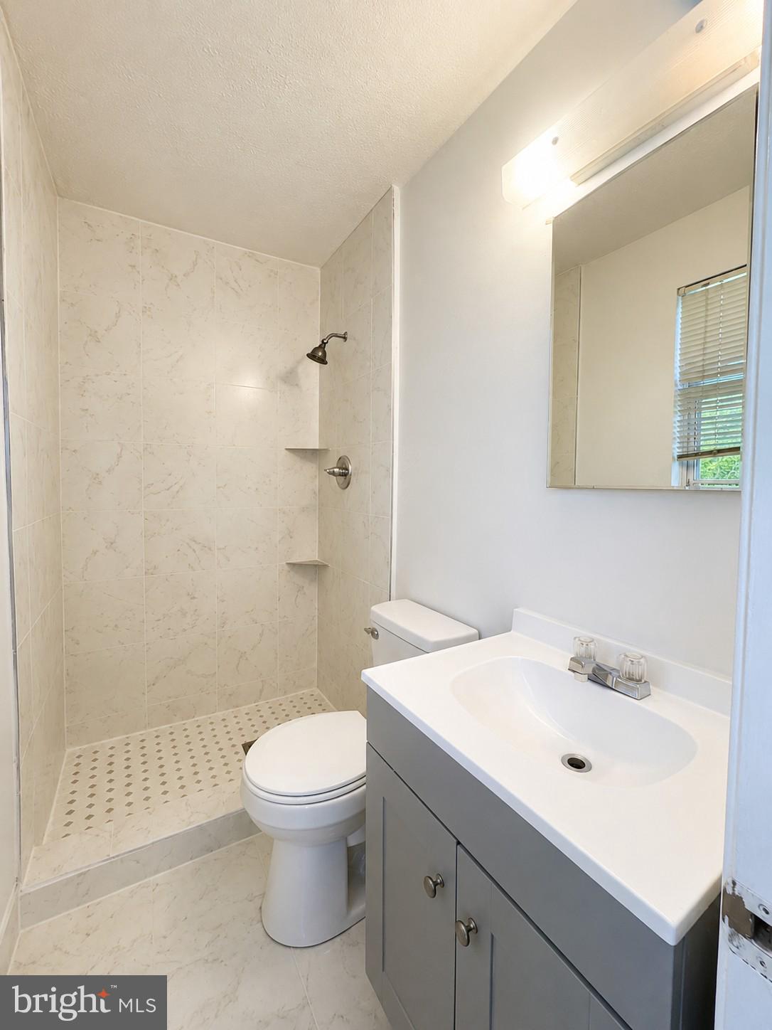 6204 Cipriano Road Lanham, MD 20706 - Photo 11 of 19 a bathroom with a sink a toilet and a mirror