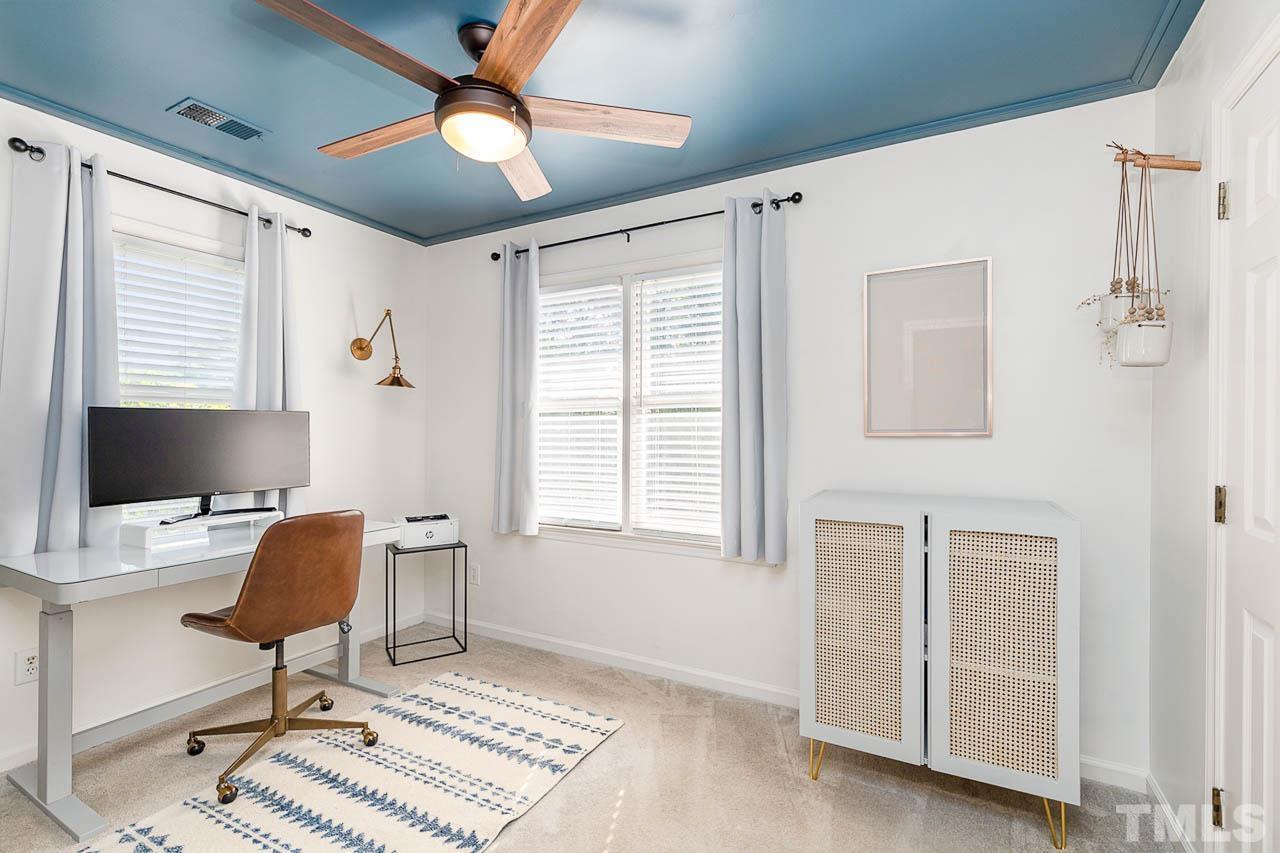 1400 Barton Pl Drive Raleigh, NC 27608 - Photo 21 of 25 a workspace with furniture and a window