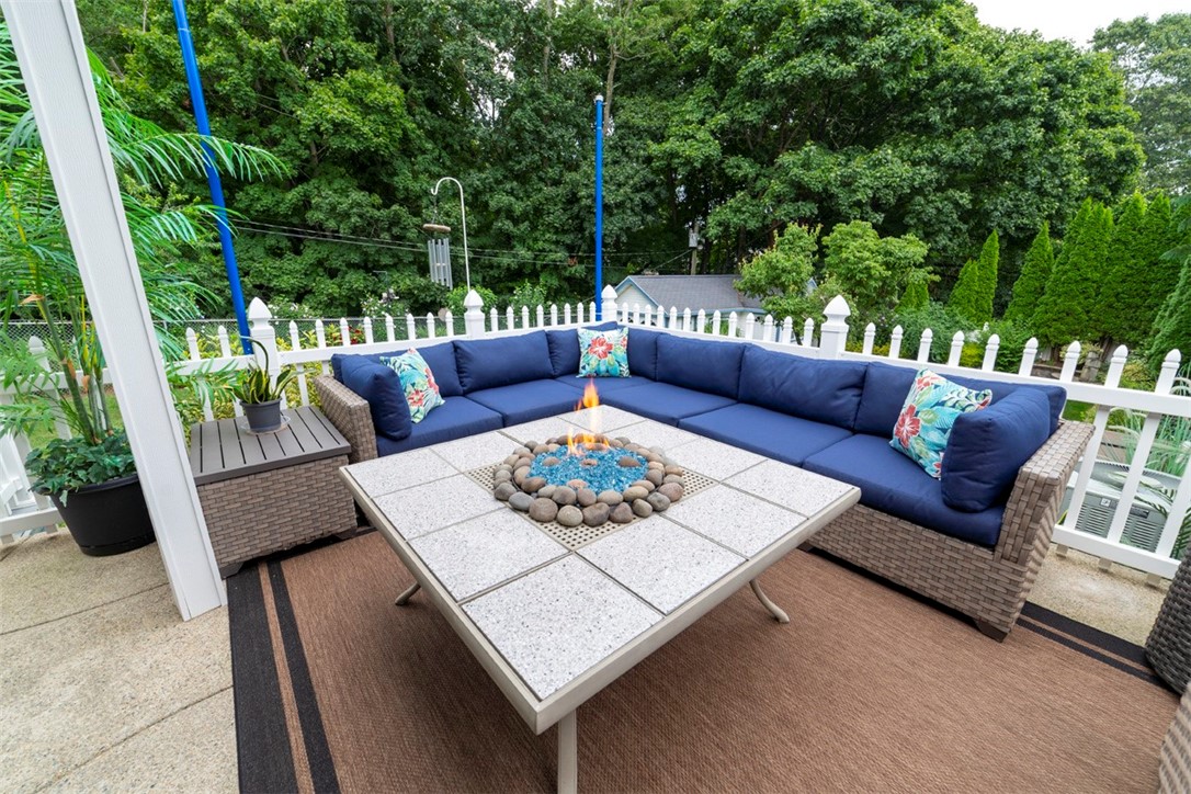 57 Shenandoah Road Warwick, RI 02886 - Photo 9 of 39 Rear deck with fire pit