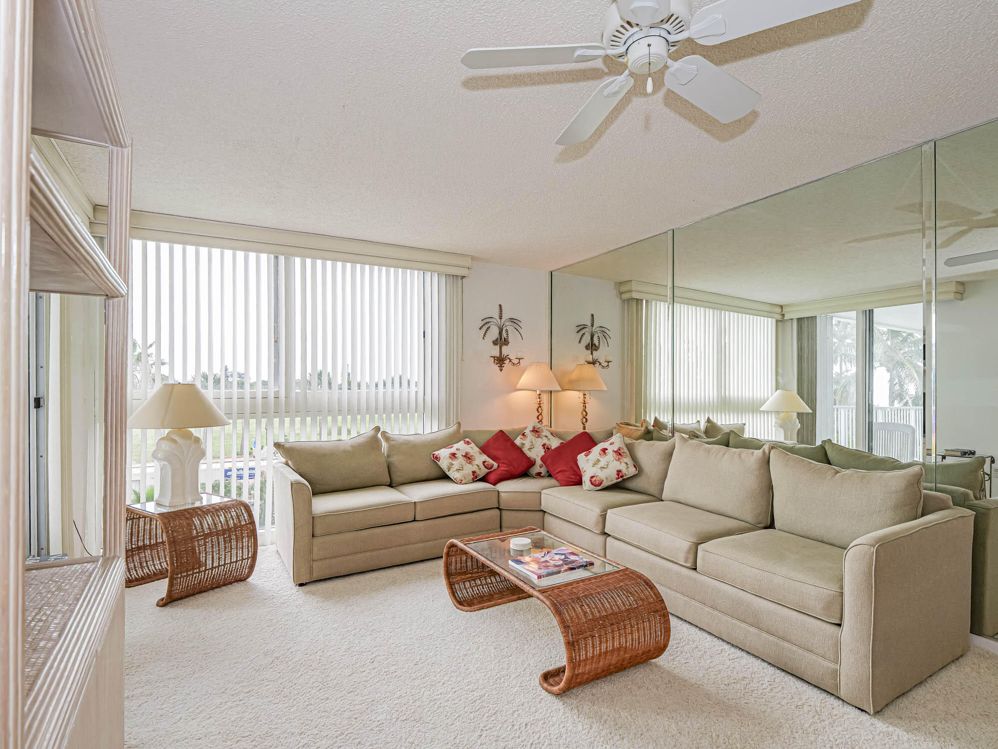 2700 North Hwy A1A, Unit 307 Hutchinson Island, FL 34949 - Photo 25 of 51 a living room with furniture and a large window