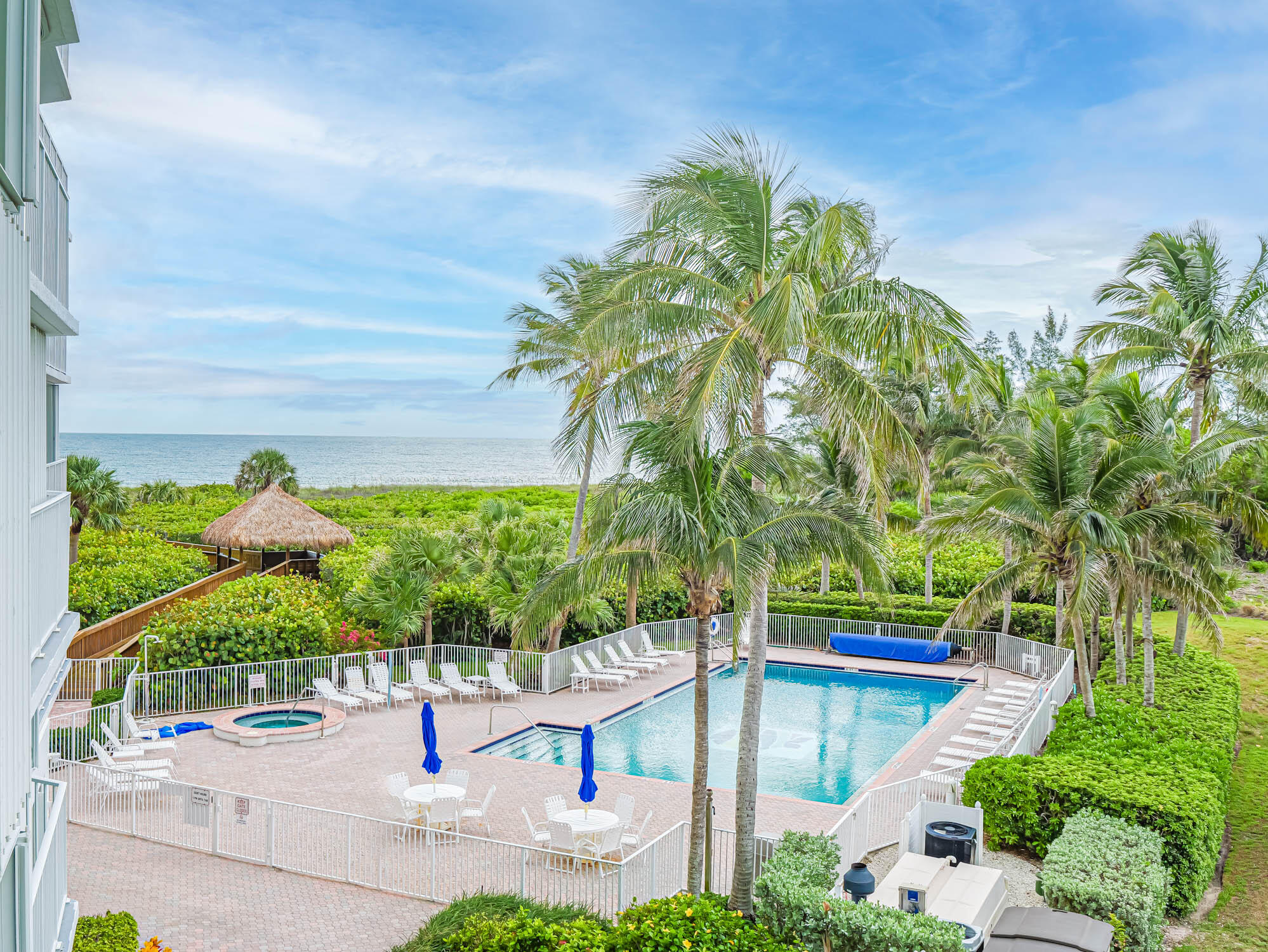 2700 North Hwy A1A, Unit 307 Hutchinson Island, FL 34949 - Photo 51 of 51 a view of a backyard
