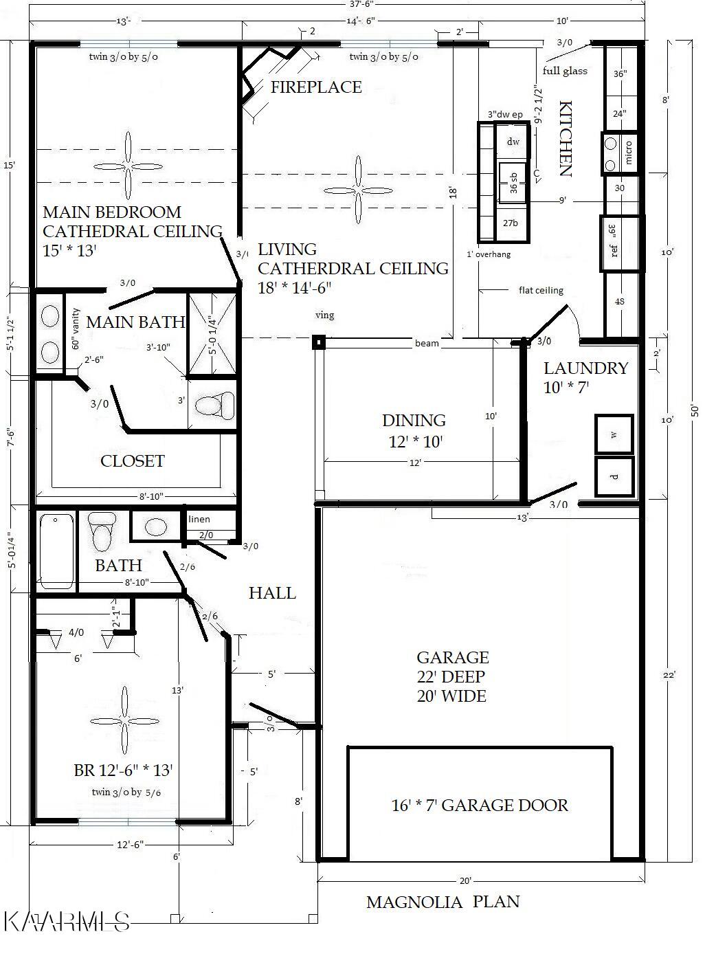 540 Henderson Road, Unit 14 Pigeon Forge, TN 37862 - Photo 36 of 40 Magnolia Plan