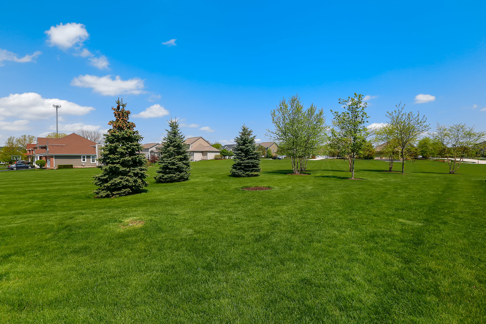 3531 English Prairie Road Elgin, IL 60124 - Photo 31 of 34 a backyard of a house with lots of green space and outdoor seating