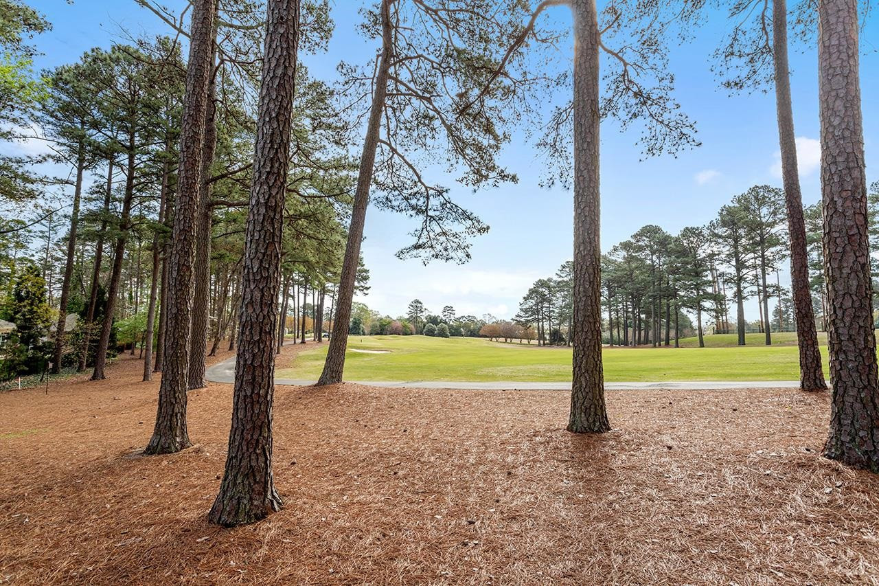 1116 Hunting Ridge Road Raleigh, NC 27615 - Photo 14 of 91 a view of swimming pool with a backyard and trees