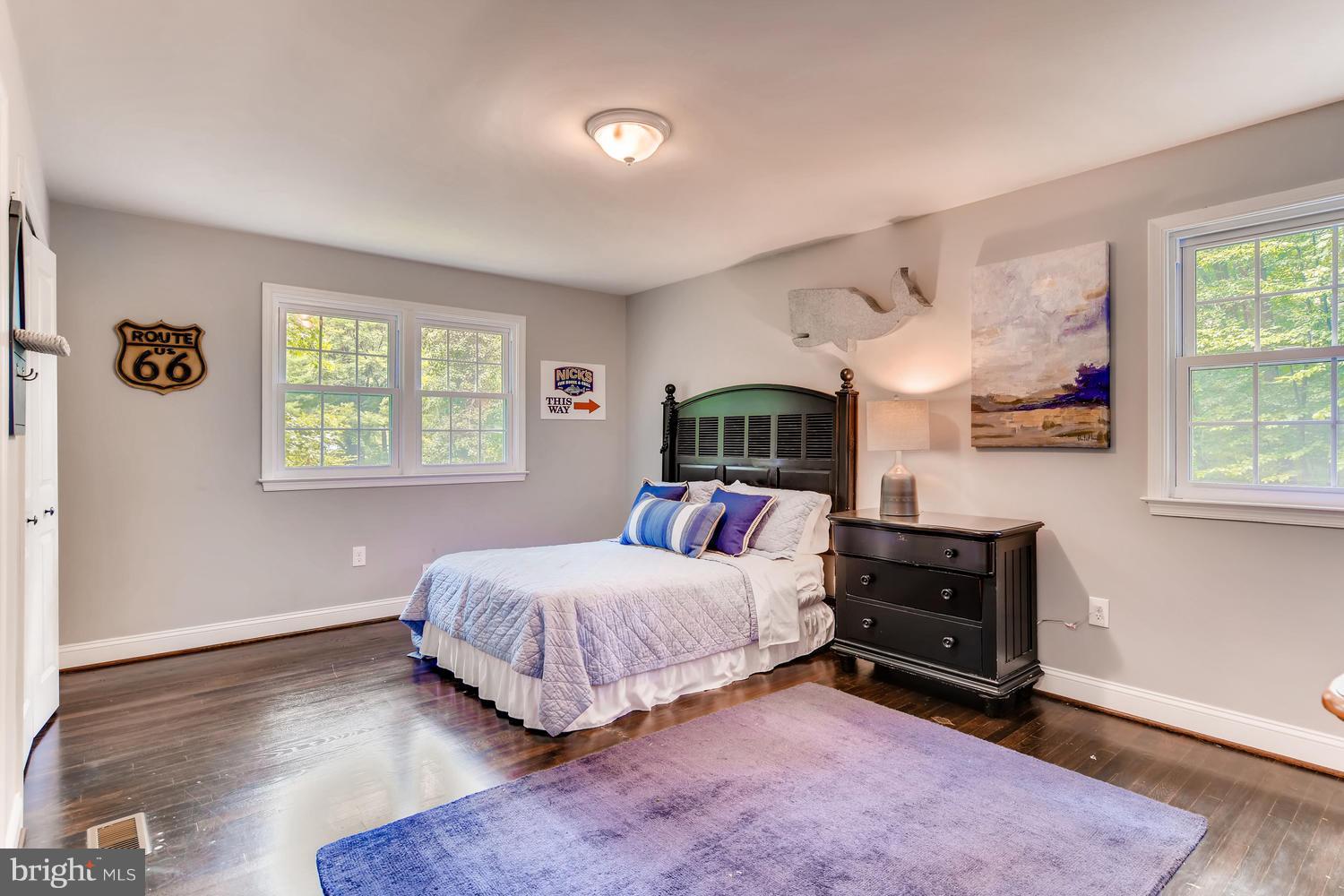 904 Stone Barn Road Towson, MD 21286 - Photo 21 of 30 a bedroom with a bed and a window