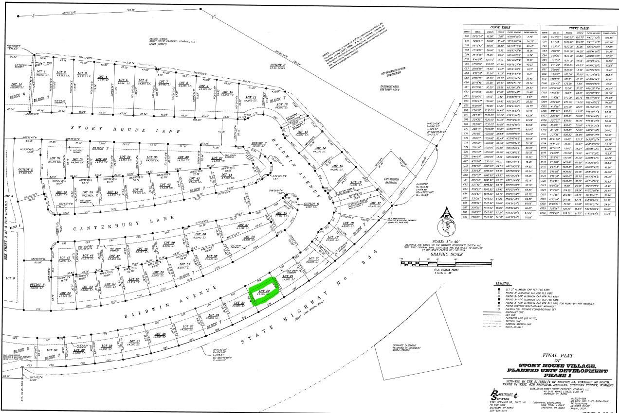 Baldwin Avenue Sheridan, WY 82801 - Photo 58 of 58 Block 7 Lot 22