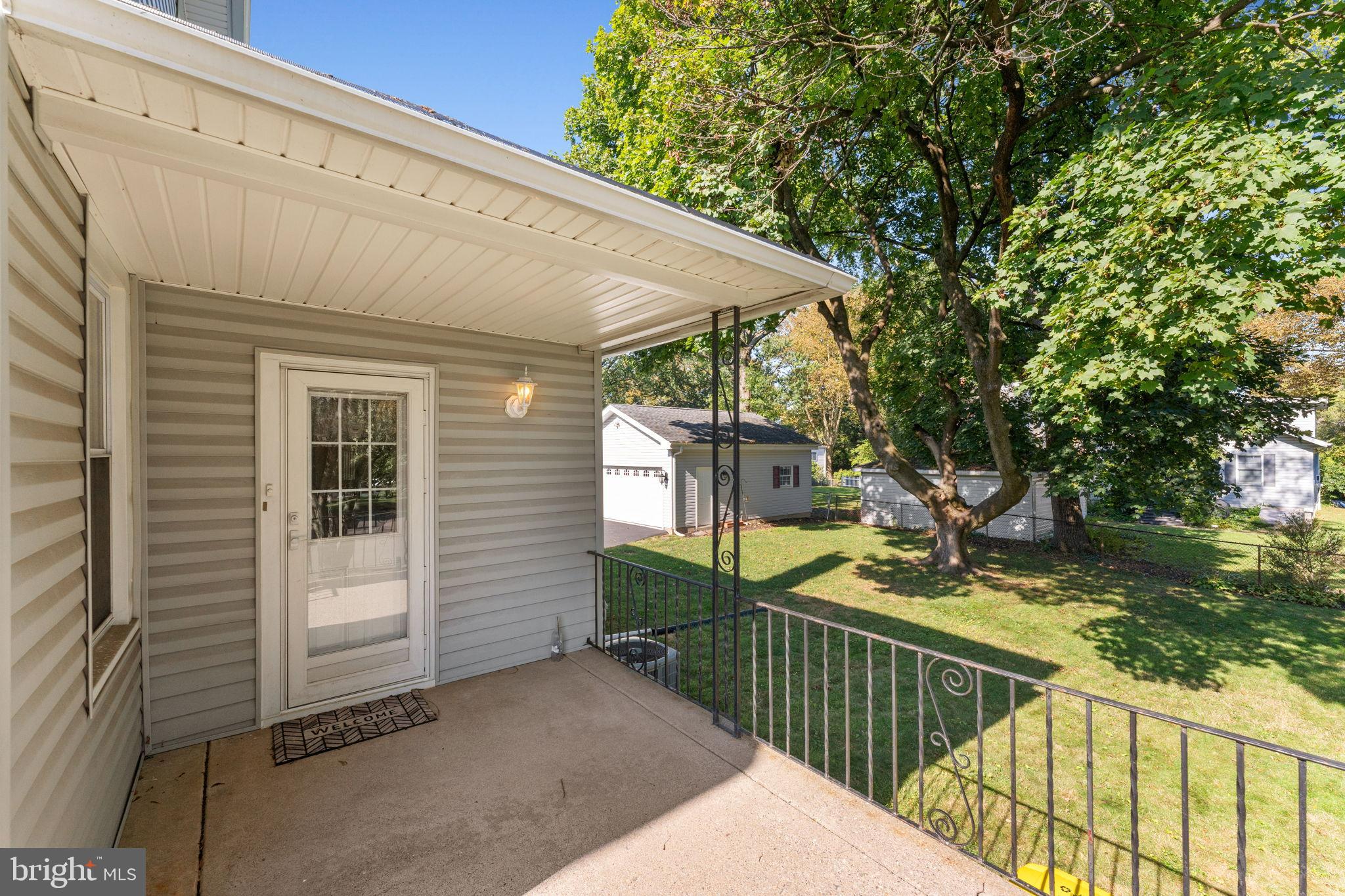 310 Dallas Road Willow Grove, PA 19090 - Photo 29 of 30 a view of a house with backyard and porch