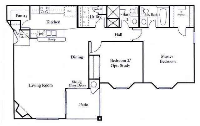 a picture of a wall with a white wall and a painting