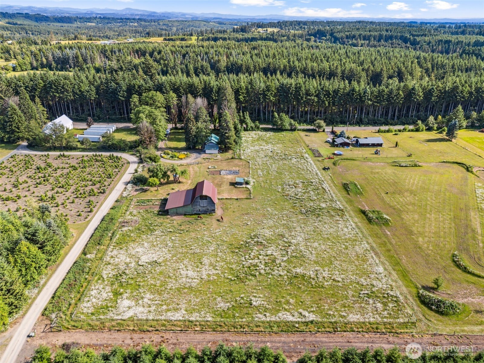 3381 Centralia Alpha Road Onalaska, WA 98570 - Photo 26 of 30 a view of a swimming pool with a patio
