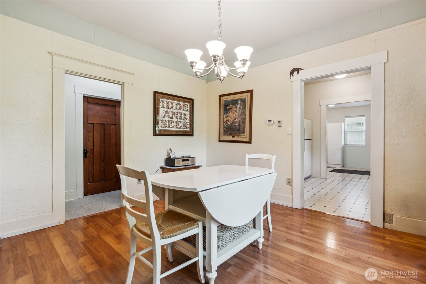 3381 Centralia Alpha Road Onalaska, WA 98570 - Photo 9 of 30 a view of a dining room with furniture and wooden floor