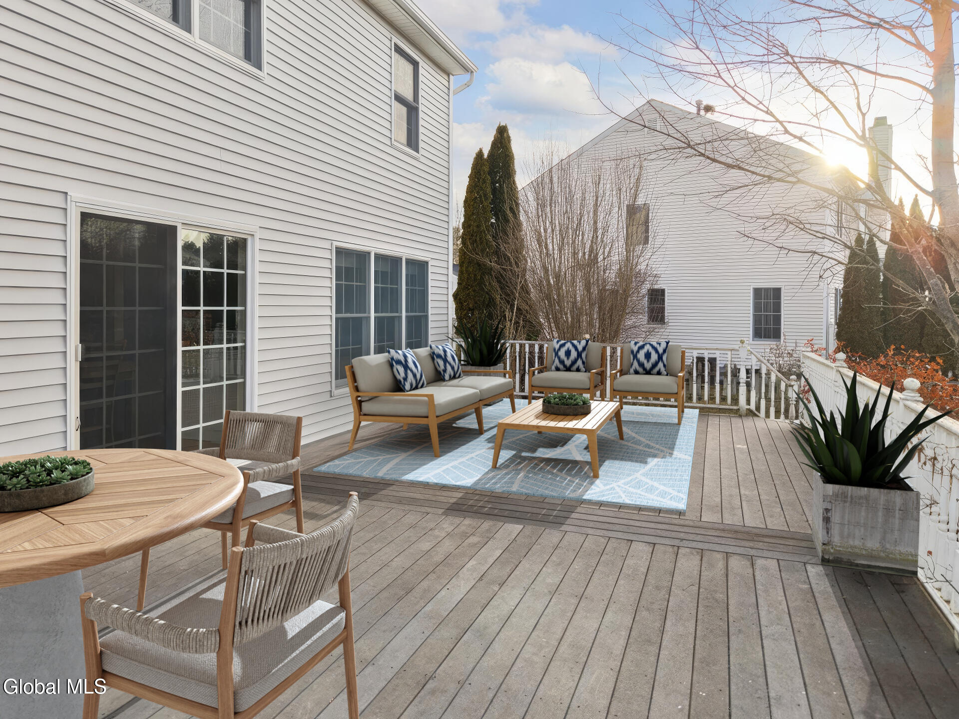 91 Daniel Street Bethlehem, NY 12159 - Photo 32 of 36 Daniel virtual staged deck