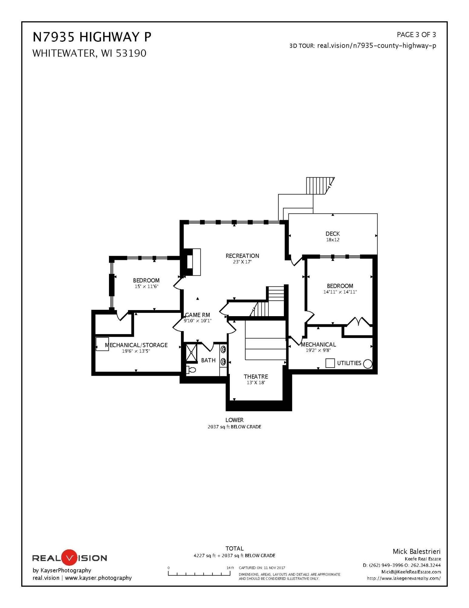 N7935 County Road P Whitewater, WI 53190 - Photo 76 of 77 Lower Level