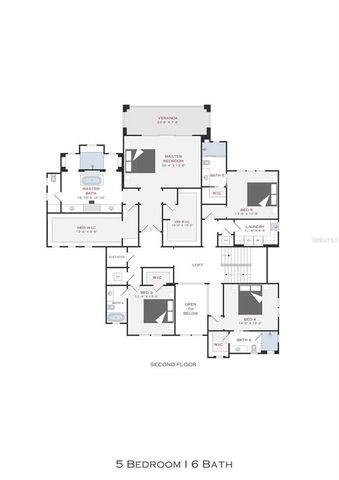 a picture of a floor plan