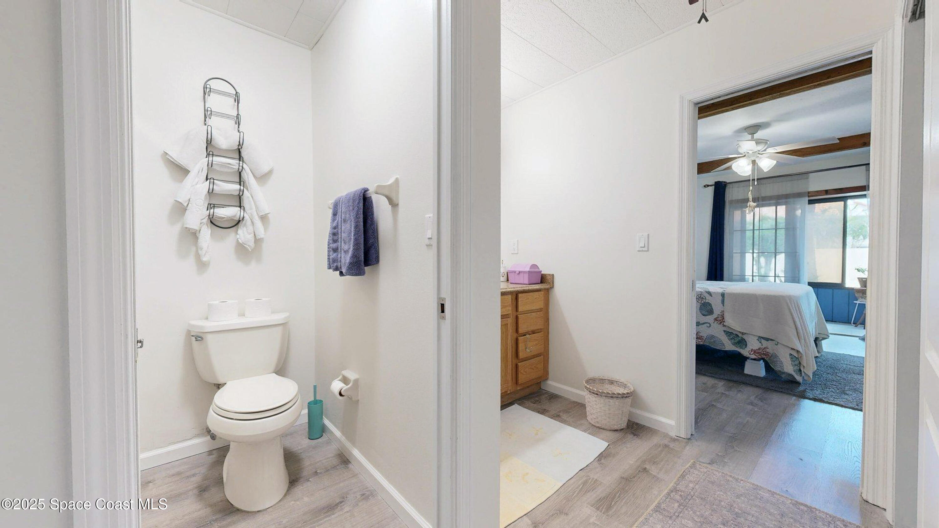 101 La Costa Street, Unit 6B Melbourne, FL 32951 - Photo 9 of 24 a bathroom with a toilet and a shower