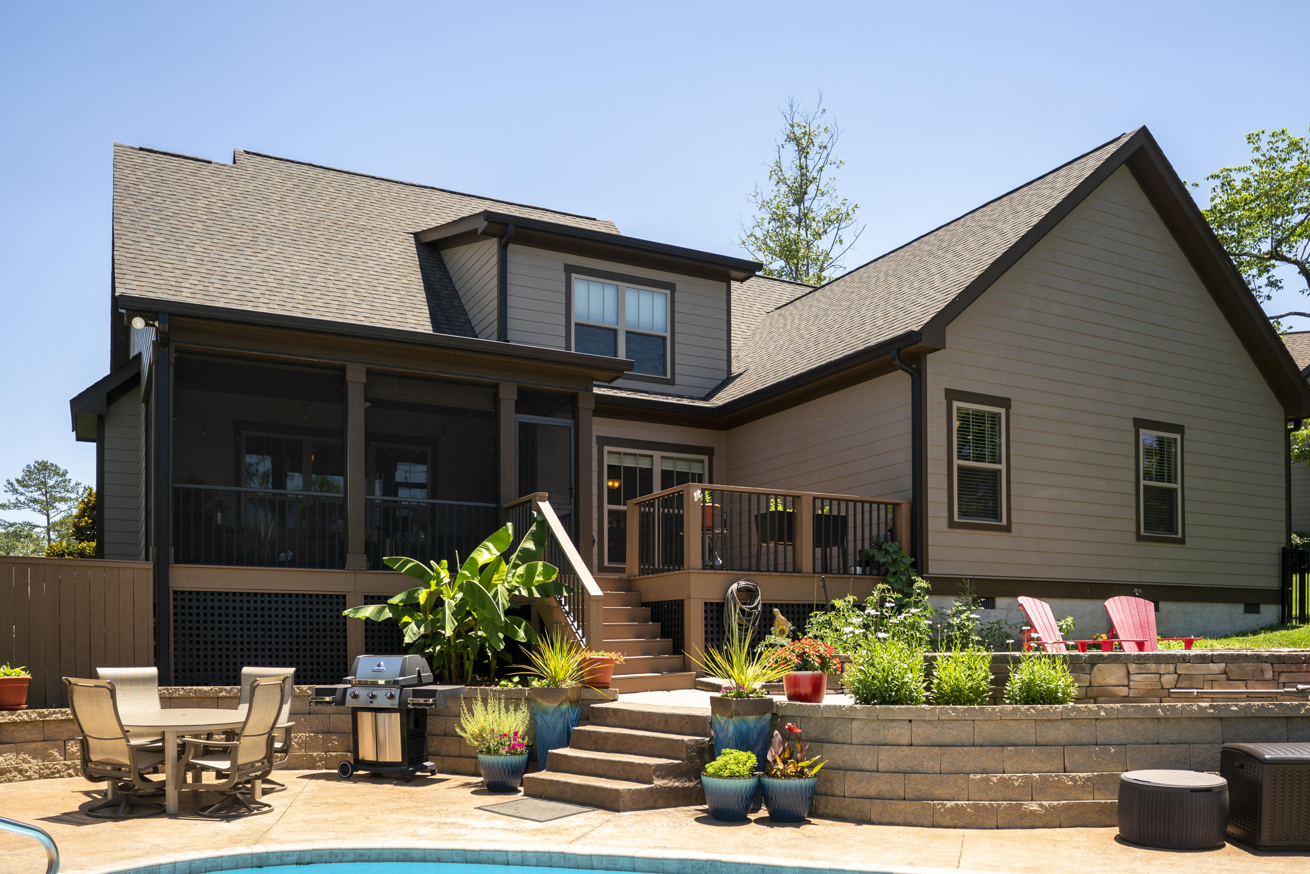 9211 Scarlet Ridge Road, Unit 15 Ooltewah, TN 37363 - Photo 49 of 52 Ext Back