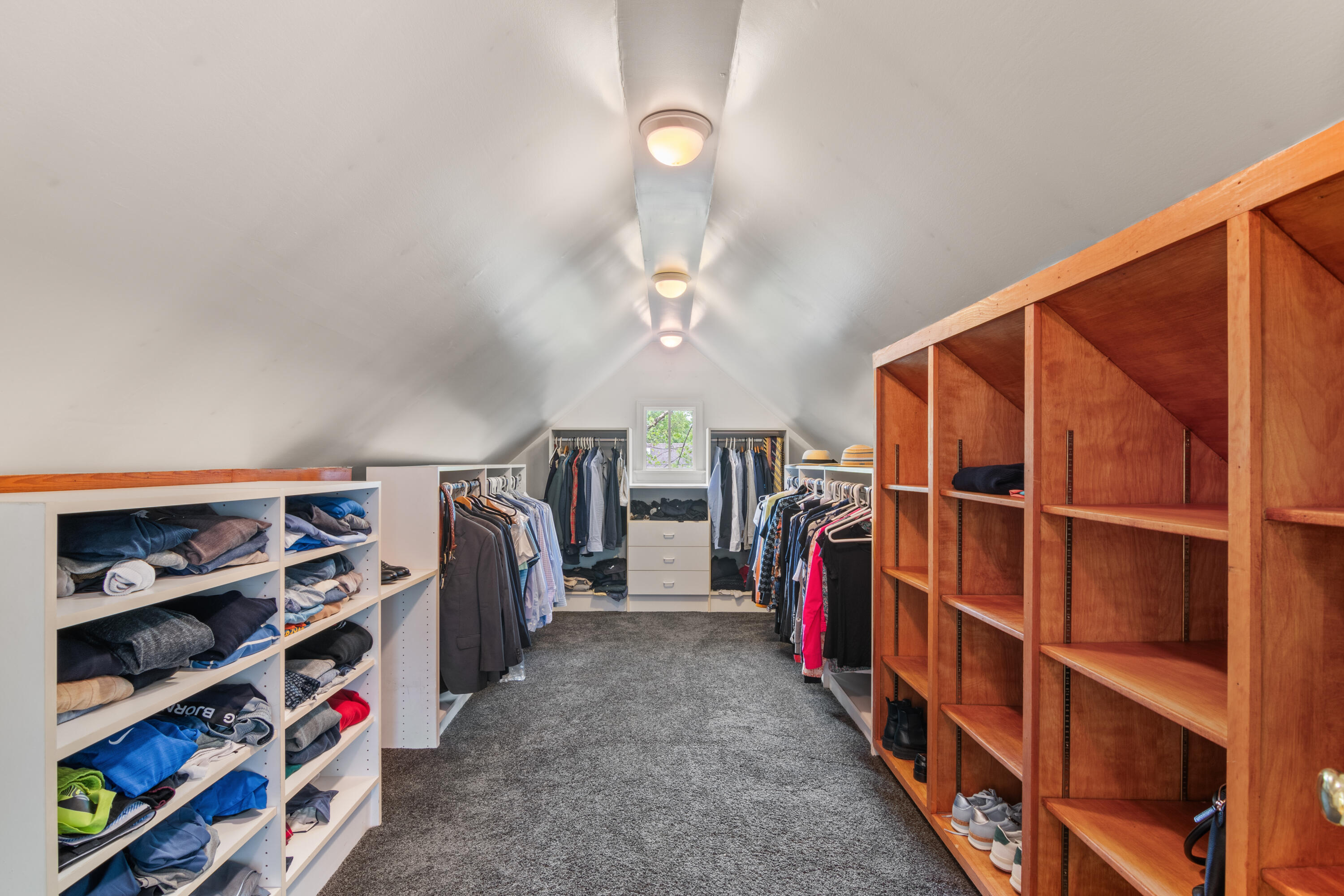3 Old Field Road Rowayton, CT 06853 - Photo 17 of 29 a view of walk in closet with clothes and shoes