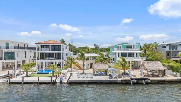 a view of a garden with an outdoor space