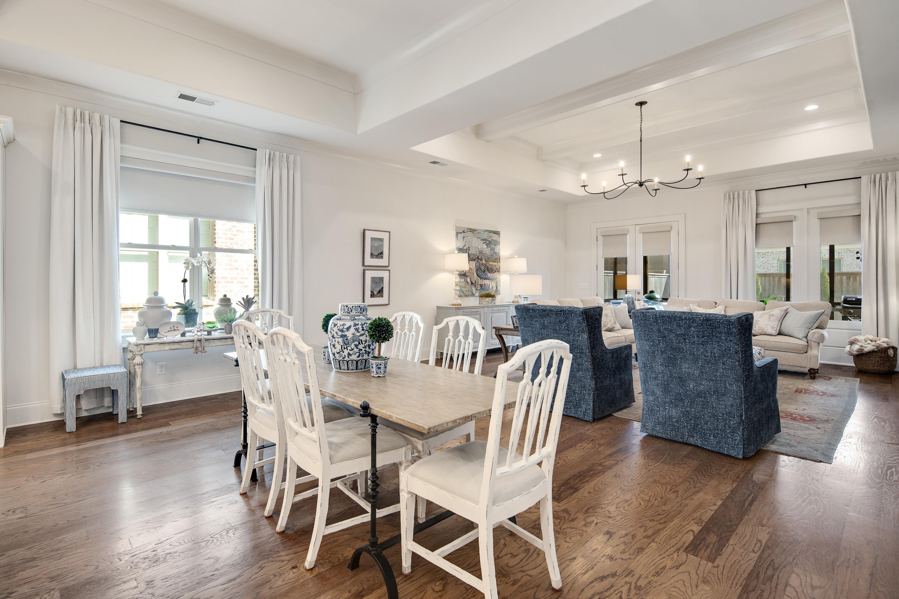 1389 Peyton Parkway Collierville, TN 38017 - Photo 10 of 38 a view of a dining room with furniture window and wooden floor