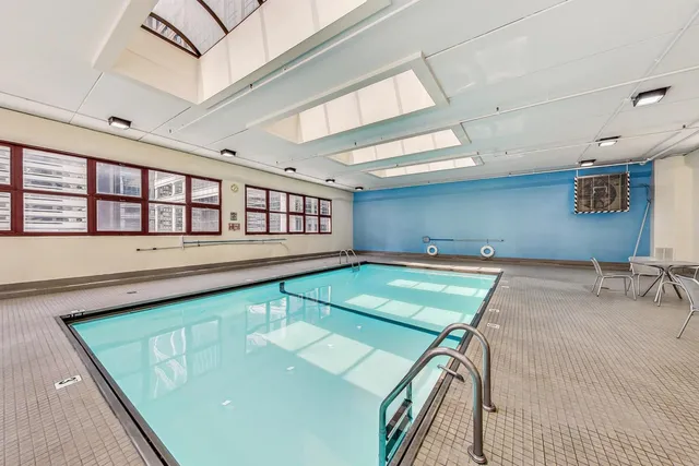 a building outdoor space with a patio