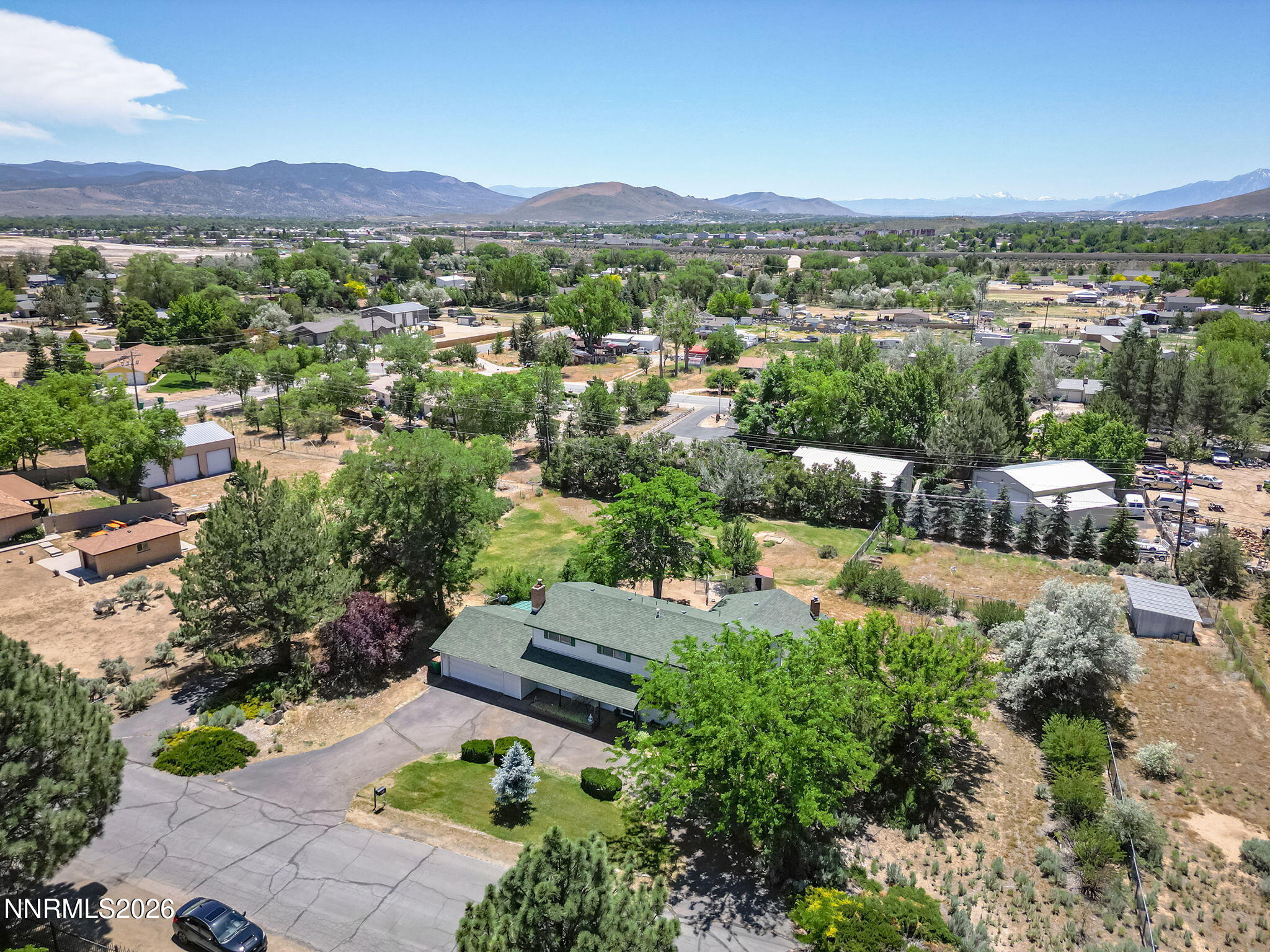 549 Ruby Lane Carson City, NV 89706 - Photo 35 of 37 a view of a back yard