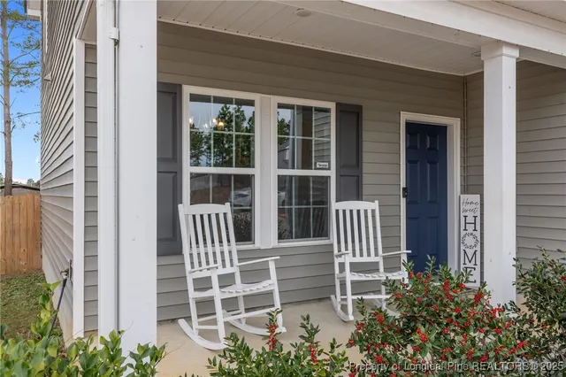 front view of a house with a window