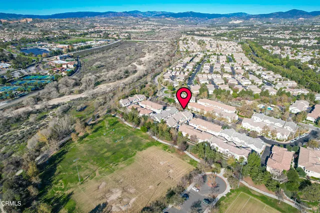 an view of city and mountain view