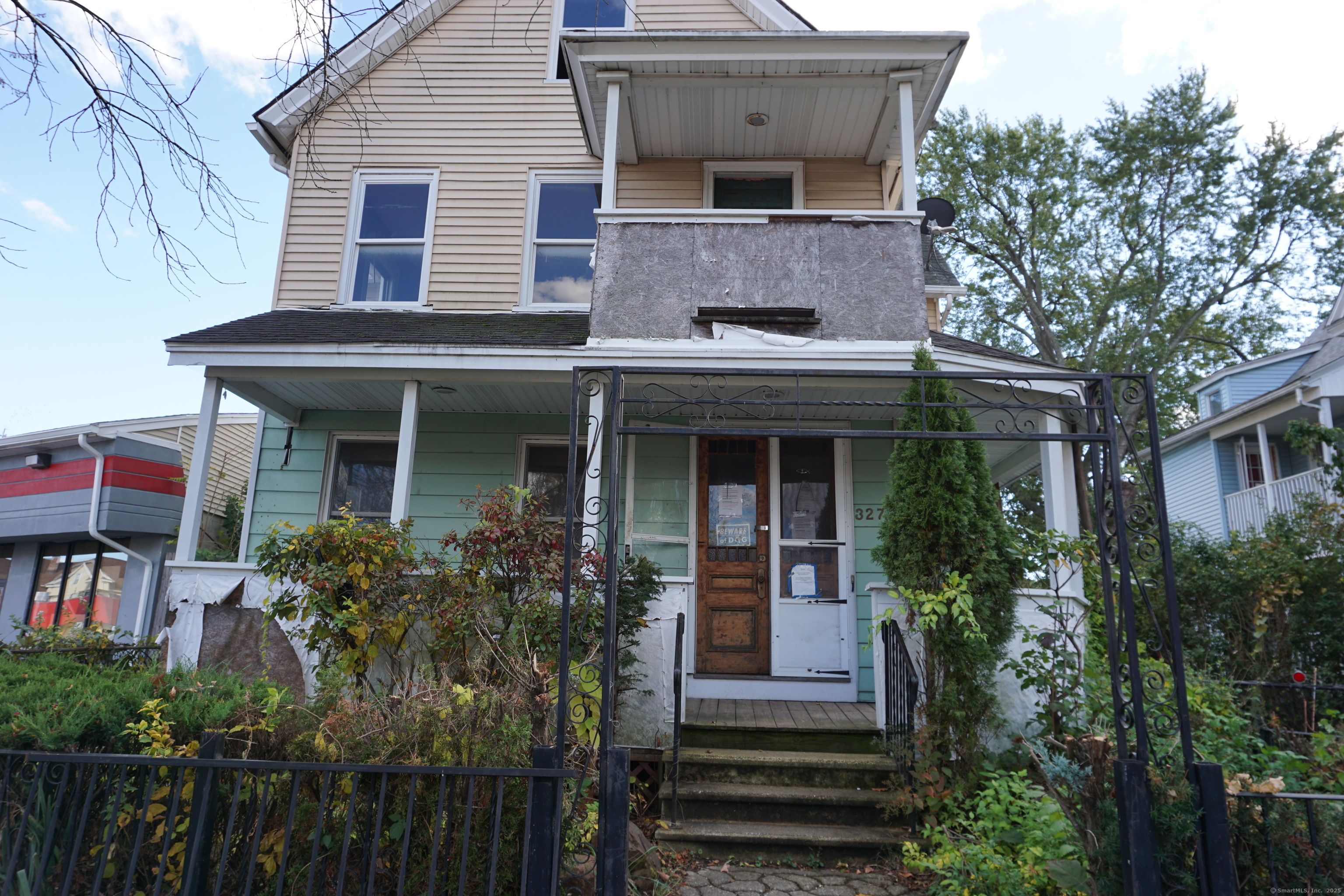 front view of a house