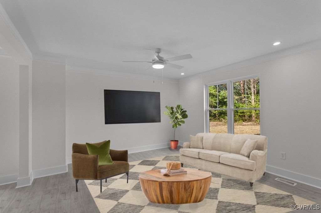 726 Stoney Point Road Cumberland, VA 23040 - Photo 11 of 32 a living room with furniture and a flat screen tv