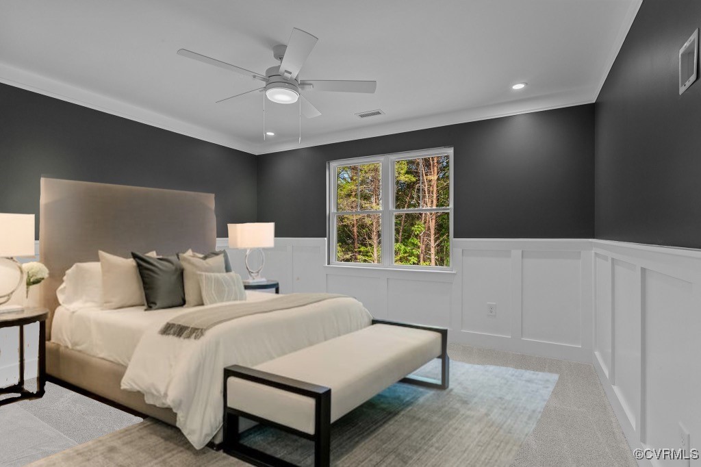 726 Stoney Point Road Cumberland, VA 23040 - Photo 17 of 32 a bedroom with a bed and a large window