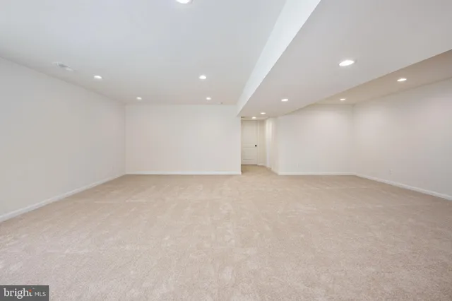 a view of a house with a large window